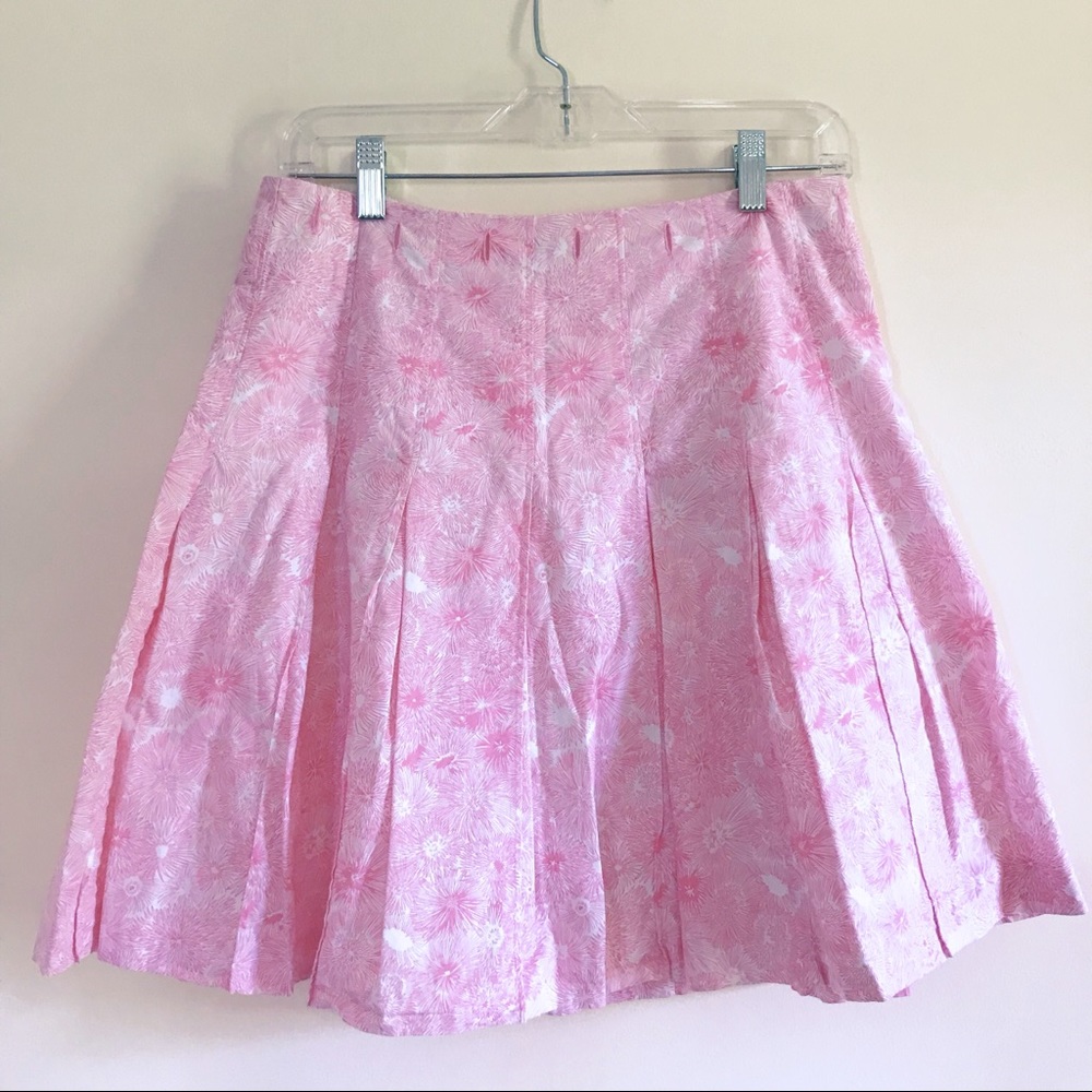 Pink Jcrew Pleated Mini Skirt 💕